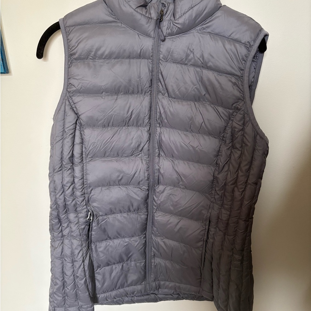 Grey Puffer Vest